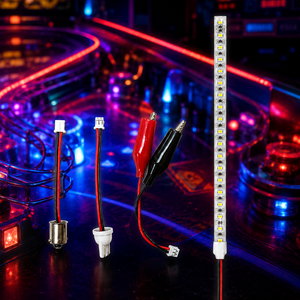 HYUGA 20SMD LED Strip Light 12V Clear Amusement <b>Arcade</b> <b>Claw</b> <b>Machine</b> Slot <b>Machine</b> Custom Color with Packaging - Product Image 5
