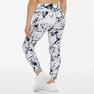 Leggings de sport très demandés, faible MOQ, OEM, en vente, pantalons décontractés pour femmes, leggings de yoga côtelés confortables pour femmes - Product Image 5