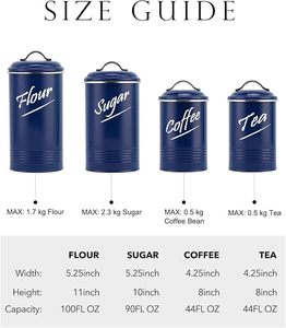 Rust resistant metal powder caoted <b>kitchen</b> <b>storage</b> jar ideal for home restaurant and commercial food <b>storage</b> applications - Product Image 2