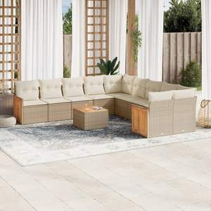 Set divano da giardino Beige - Product Image 1