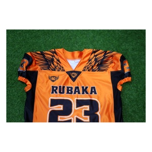 เสื้อกีฬาทีมกีฬาสีส้มสำหรับผู้ชายเสื้อชุดเครื่องแบบนักกีฬา - Product Image 4