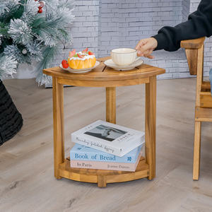 Taburete Esquinero de Madera, Hecho a Mano con Madera Sólida, Ideal para Espacios Pequeños y Habitaciones - Product Image 4