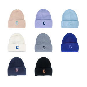 Gorros personalizados al por mayor con bordado 3D - Gorro de punto cálido con logotipo/diseño bordado en 3D. - Product Image 2