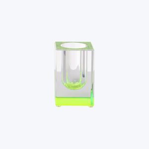 Modern Acrylic Flower <b>Vase</b> With Crystal <b>Clear</b> Finish For Elegant Floral Arrangement And Interior Decoration - Product Image 1