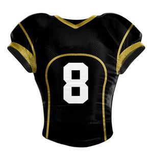 Maillot de football vintage américain sur mesure pour homme, style français, en maille tricotée oversize, col en V, coupe courte et carrée - Product Image 1