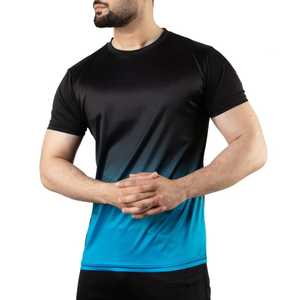 Camiseta de gimnasio de talla grande para hombre, nuevo diseño, camiseta de gimnasio de spandex y poliéster para hombre, camiseta de gimnasio elegante para hombre, estilo USA. - Product Image 5