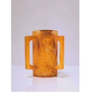 Handcrafted Modern Resin <b>Jug</b> <b>with</b> Handle for Serving Drinks in Cafes Homes and Parties - Product Image 4