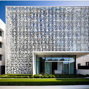 PUYE Modern Aluminum Alloy Facade Cladding Ceiling Panel Honeycomb Veneer Aluminum for Factory Building Curtain Walls