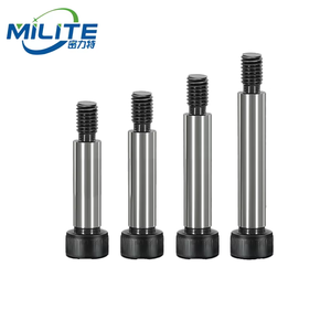 Tornillos de hombro de hierro para montaje de rodamientos, soporte de eje de precisión para piezas giratorias, medición en pulgadas - Product Image 1