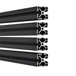 โปรไฟล์อะลูมิเนียมชุบอโนไดซ์ซีรีส์ 6000 สีธรรมชาติ/สีบรอนซ์/สีดำ ความหนาเคลือบ 10 ไมครอน สำหรับงานสถาปัตยกรรมและอุตสาหกรรม - Product Image 1