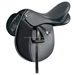 Silla de Montar para Doma Clásica de Cuero Suave con Arzón de Plástico - Product Image 3