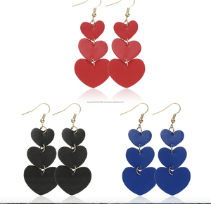 Pendientes de resina de lujo joyería designable para mujer pendiente de epoxi de resina de moda diseño personalizado respetuoso con el medio ambiente - Product Image 6