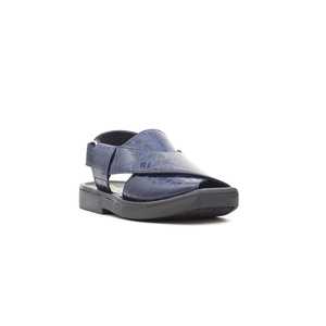 Boys Navy Peshawari KD9408 Canvas Trendy Shoes - Product Image 3