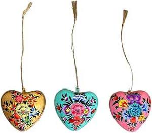 Cadeau pour la Saint-Valentin, Noël, festival, mini pendentif en forme de cœur en plastique PET/PS écologique, incassable, imperméable, 4,5 cm - Product Image 3