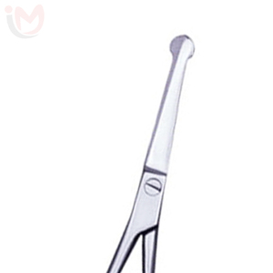 Tijeras Profesionales para Recortar el Vello Nasal, de Acero Inoxidable con Punta Redondeada, Herramienta para el Cuidado del Vello Nasal - Product Image 2