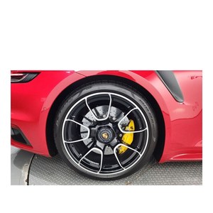 Porsche 911 Turbo S Cabriolet 2022 avec caméra arrière, sièges en cuir, conduite à gauche - 53 089 km - Product Image 5