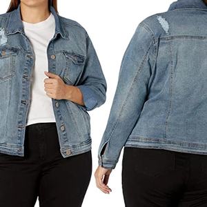 Nouveau manteau boutonné à manches longues pour femmes, vestes en jean de haute qualité, veste en denim respirante, manteau 2026 - Product Image 2