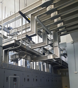 ระบบบัสบาร์แบบคอมแพค 6300A 1000V กล่องจ่ายไฟฟ้าภายในอาคาร สำหรับใช้งานในอุตสาหกรรม ระบบจ่ายไฟที่เชื่อถือได้ - Product Image 3