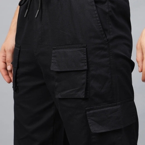 Pantalones de hombre de corte recto a la moda, pantalones casuales cómodos para hombre, pantalones de poliéster para gimnasio, para uso deportivo y casual. - Product Image 4