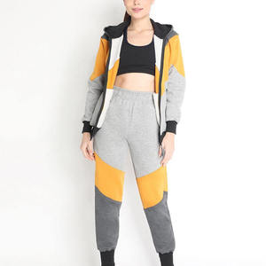 Wholesale High Quality 100% Cotton Plus Size Sportswear Tracksuits for Women Men Fitness Custom Training Jogging Suit - Product Image 3