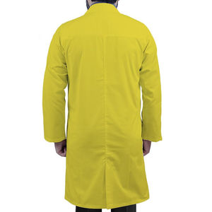 Blouse de laboratoire scientifique pour hommes, grande taille, légère, uniforme d'hôpital avec détection d'aiguilles, en tissu blanc résistant, pour étudiants en recherche - Product Image 3