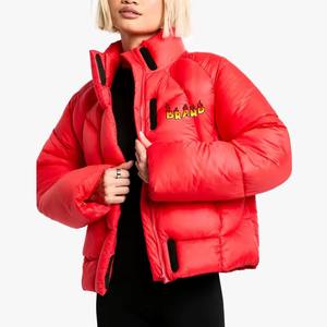 Chaquetas Acolchadas para Hombre de la Mejor Calidad, Logotipo Personalizado Bordado, Relleno de Algodón, Ropa Casual de Invierno - Product Image 4