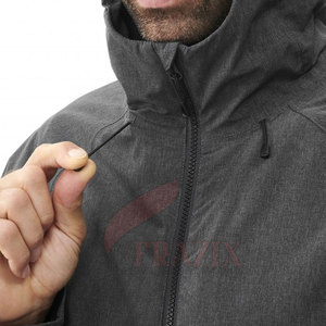 Heavy Duty Working <b>Softshell</b> <b>Jacket</b> Water Resistant Outdoor Workwear with Custom Embroidery for Company Uniform - Product Image 5