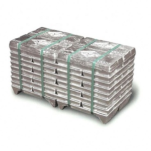 Factory Large Stock Metal Zinc <b>Ingot</b> High Density 99.99% Zinc <b>Ingot</b> - Product Image 4