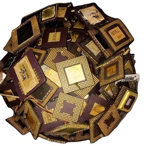 Récupération de puces d'or / Déchets de processeurs informatiques / CPU / Processeurs Pentium Pro en céramique dorée - Product Image 3