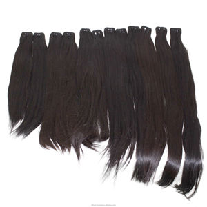 Tissage en trame de cheveux humains lisses indiens, 10 20 30 32 34 36 38 40 pouces, bon marché - Product Image 1