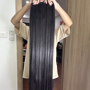 มัดผมมนุษย์บริสุทธิ์ผม100% ผมตรงผม Remy ลอนผมสไตล์ธรรมชาติ - Product Image 1
