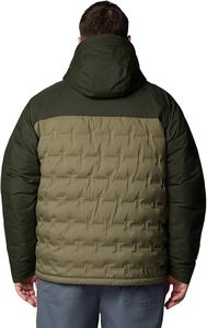 Men's Lightweight Windproof Hooded Winter Puffer <b>Jacket</b> with 100% Down Fill <b>Packable</b> Design Storage Pouch-Custom <b>Packable</b> Brand - Product Image 3