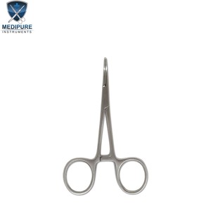 Nuevas Pinzas Arteriales Curvas de Acero Inoxidable, Hemostáticas, Reutilizables, Autoclavables, Tamaño Personalizable, Instrumentos Quirúrgicos - Product Image 1