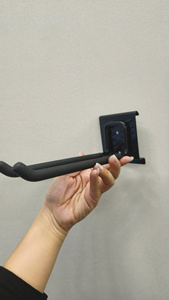 Heavy Duty Wall Mounted Double Wide <b>Hook</b> 2mm Garage Rail System Durable Utility <b>Hook</b> For Home Organization GAPGAR003 - Product Image 4