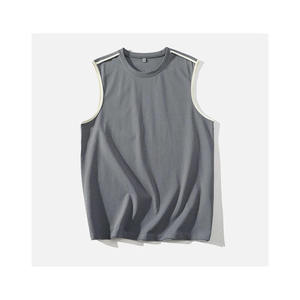 <b>Compression</b> Men's Tight Vest Quick Dry Sleeveless <b>Underwear</b> Elastic Sports Tank Tops - Product Image 1