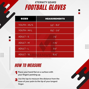 American Football Gloves Durable Reinforced Grip Breathable Lightweight <b>Comfortable</b> Secure Fit - Product Image 5