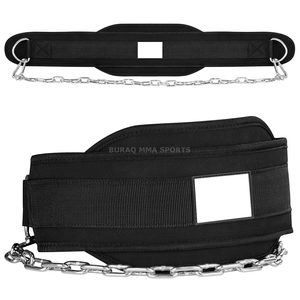 Cinturón de Levantamiento de Pesas para Entrenamiento en Gimnasio, Cinturón de Soporte de Fuerza Profesional de BURAQ MMA SPORTS - Product Image 1