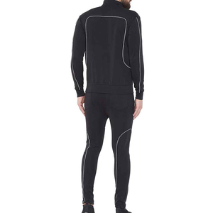 Survêtement de jogging slim pour homme avec capuche zippée 100% coton Nouvelle arrivée à prix de gros pour l'hiver - Product Image 3