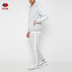 Survêtements respirants personnalisés Ryan Pro Gear pour hommes avec logo sur mesure, conception ODM, fermeture éclair - Product Image 1