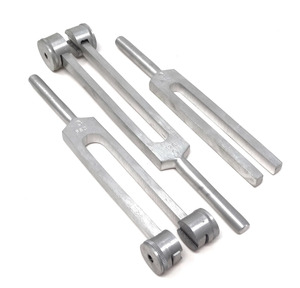 Juego de 3 diapasones médicos, quirúrgicos, quiroprácticos, instrumentos de diagnóstico físico - Product Image 1