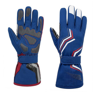 Gants de course automobile pour un confort optimal, gants de course automobile professionnels, construction respirante et toucher doux - Product Image 1