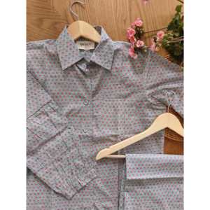 Ensemble coordonné pour femmes à motif de fleurs de cerisier, lot de 2 - Product Image 3