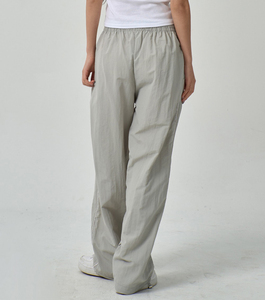 OEM Custom Joggers <b>Pants</b> Drawstring Waist Pattern Logo Embroidery Sweatpants Windbreaker <b>Track</b> <b>Pants</b> Baggy <b>Nylon</b> <b>Pants</b> - Product Image 5