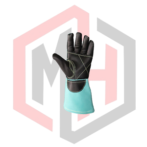 Guantes de Soldadura MIG de Cuero de Calidad, Resistentes al Calor, Antiestáticos, Antivibración, Sin Silicona, con Puño de Punto - Product Image 2