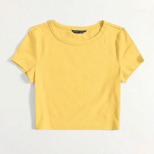 T-shirts personnalisés en gros, ajustés et respirants, de haute qualité, pour le fitness, avec logo, pour femmes - Product Image 2