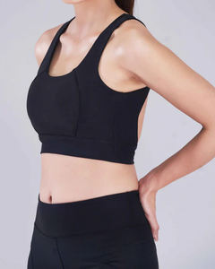 Nuevo Conjunto de Yoga OEM, Ropa Deportiva de Compresión Personalizada de Nailon y Spandex, Conjunto de Dos Piezas con Sujetador y Leggings de Yoga con Efecto Push-Up - Product Image 3