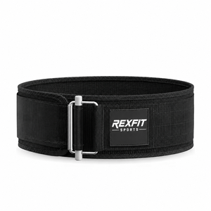 Cinturón de Levantamiento de Pesas Ajustable de Nailon de Marca Privada para Marcas de Fitness con Logotipo Personalizado, Venta al por Mayor Directa de Fábrica OEM - Product Image 2