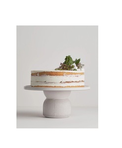 Support à gâteau en bois durable fait main de haute qualité avec dessus rond épais pour une présentation élégante de pâtisseries et de cupcakes - Product Image 1