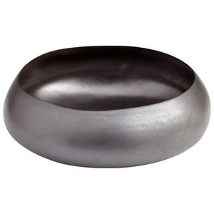 Bol de service créatif en aluminium moulé, bol à fruits, plat de service de luxe en aluminium argenté pour événements formels - Product Image 1