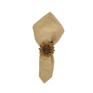 Rond de serviette tendance en fer massif avec un design élégant Parfait pour la maison et la cuisine à manger Utilisation élégante de la vaisselle - Product Image 1